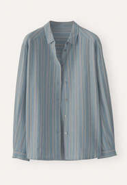 Striped overshirt, Soft denim, webstill
