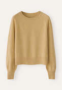 Raglan-sleeve sweater, Soft mustard, webstill