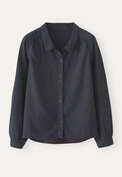 Dash-weave shirt, Petrol rust, webstill