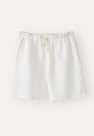 Pull-on shorts, White, webstill