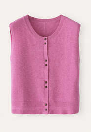 Sleeveless sweater, Peony, webstill