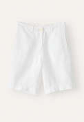 Relaxed shorts, White, webstill