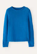 High-neck sweater, Soft peacock, webstill