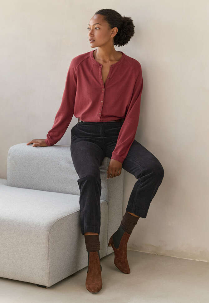 Jersey shirt, Cranberry, completeTheLook