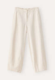 Cropped trousers, Ecru, webstill