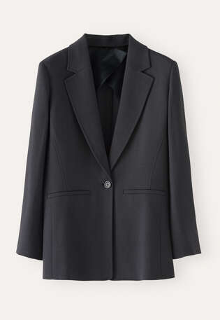 Tailored blazer, Ink, webstill