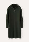 Funnel-neck dress, Fir, webstill