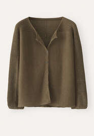 Dolman-sleeve cardigan, Green taupe, webstill