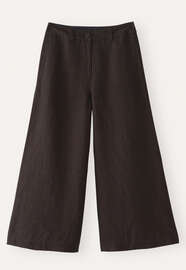 Tailored culottes, Black brown, webstill