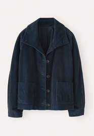 Cord jacket, Petrol ink, webstill