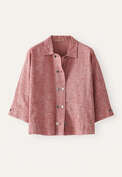 Double-breasted blouse, Crimson pink, webstill