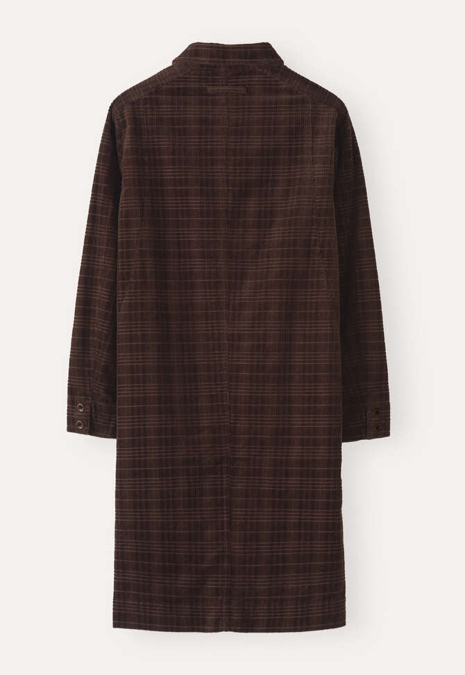 Self-check dress, Dark chocolate, completeTheLook