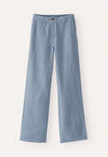 Relaxed straight-leg trousers, Denim, webstill