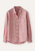 Striped shirt, Soft coral, webstill