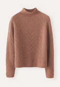 Cable sweater, Chilli grey, webstill