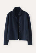 Herringbone-stitch jacket, Midnight blue, webstill