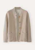 Double-knit jacket, Fawn, webstill