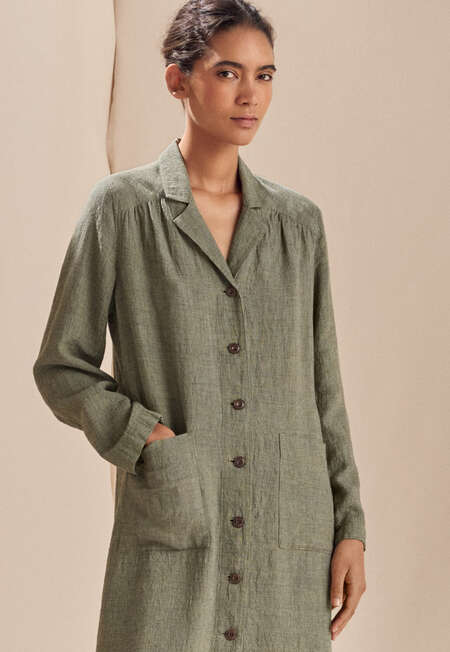 Coat-dress, Grey khaki, completeTheLook