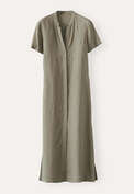 Button-through dress, Sage, webstill