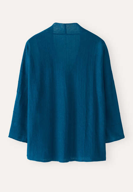 V-neck buttoned sweater, Bright teal, completeTheLook