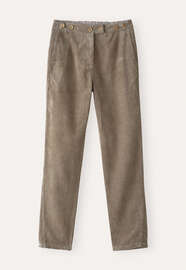 Tapered-leg trousers, Brown mink, webstill