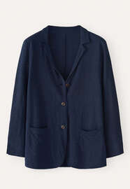 Jersey blazer, Blue black, webstill