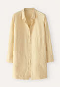 Longline shirt, Pastel yellow, webstill