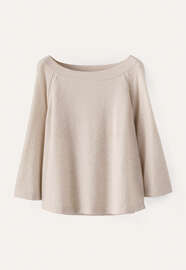 Raglan-sleeve sweater, Pink fawn, webstill