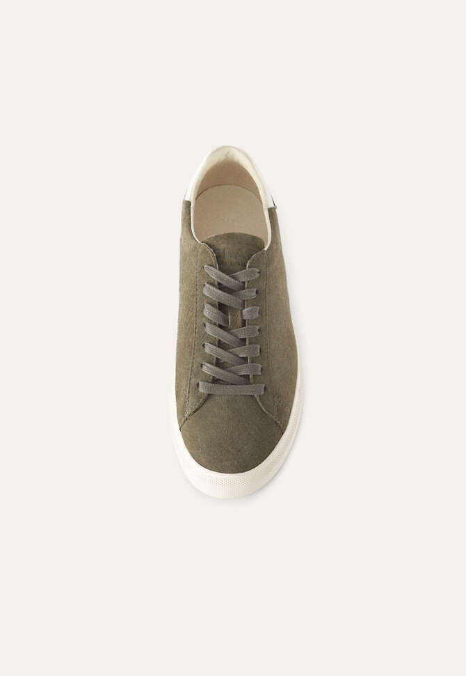 Lace-up trainers, Olive, completeTheLook