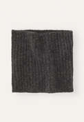 Boucl&eacute; snood, Charcoal, webstill