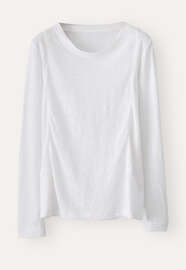Long-sleeve top, White, webstill