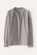 Striped shirt, Charcoal fawn, webstill
