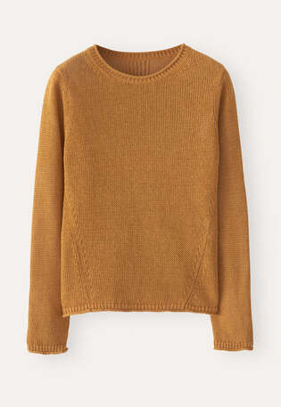 Long-sleeve sweater, Tuscan orange, webstill