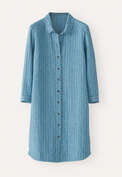 Checked shirtdress, Marine, webstill