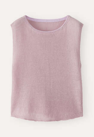 Knitted top, Lilac rose, webstill