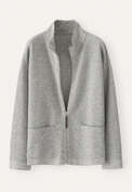 Zip-front jacket, Monochrome, webstill