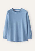 Striped jersey top, Soft indigo, webstill