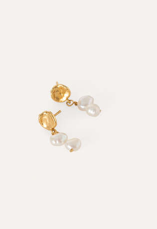 Earrings, Gold, webstill