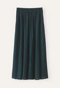 Gingham skirt, Teal navy, webstill