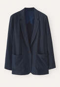 Patch-pocket blazer, Midnight, webstill