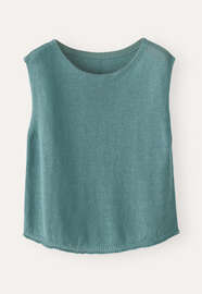 Knitted top, Dark ocean, webstill