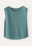 Knitted top, Dark ocean, webstill