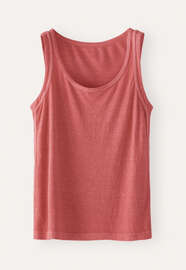 Panelled vest, Coral, webstill