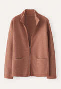 Zip-front jacket, Copper fawn, webstill