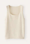 Knitted vest, Parchment, webstill
