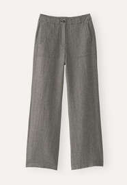 Straight-leg trousers, Monochrome, webstill