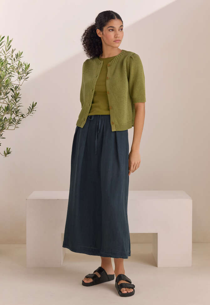 Short-sleeve cardigan, Fern, completeTheLook
