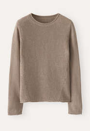 Long-sleeve sweater, Taupe, webstill