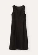 Sleeveless dress, Espresso, webstill
