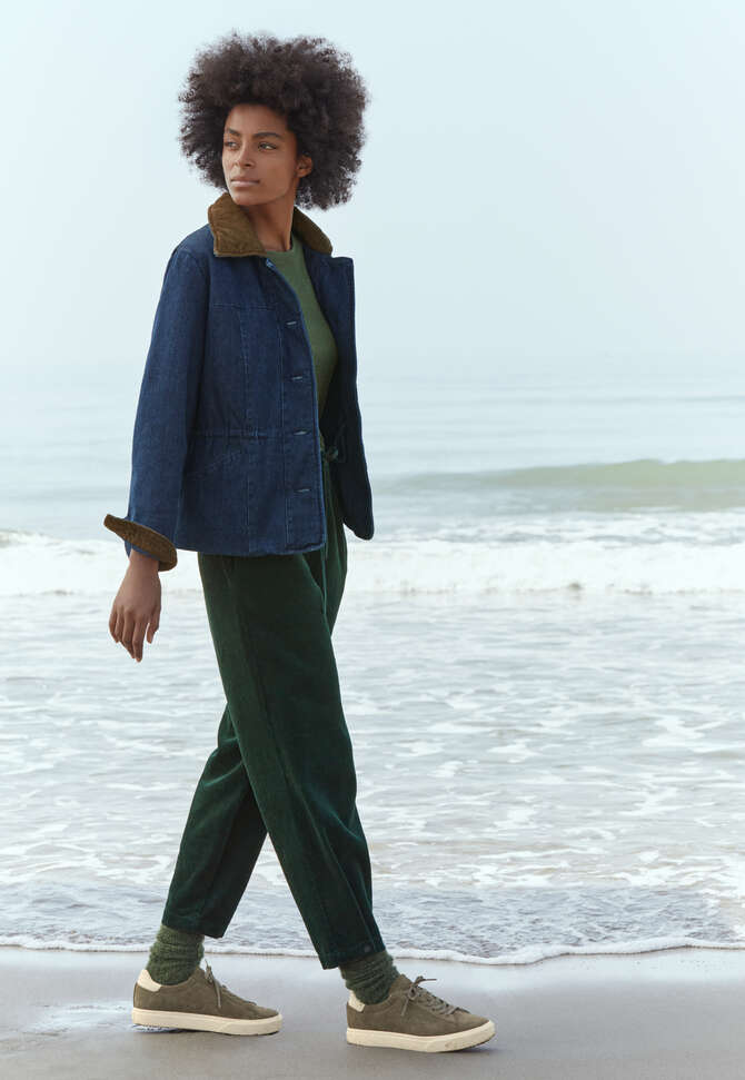 Padded jacket, Dark denim, completeTheLook
